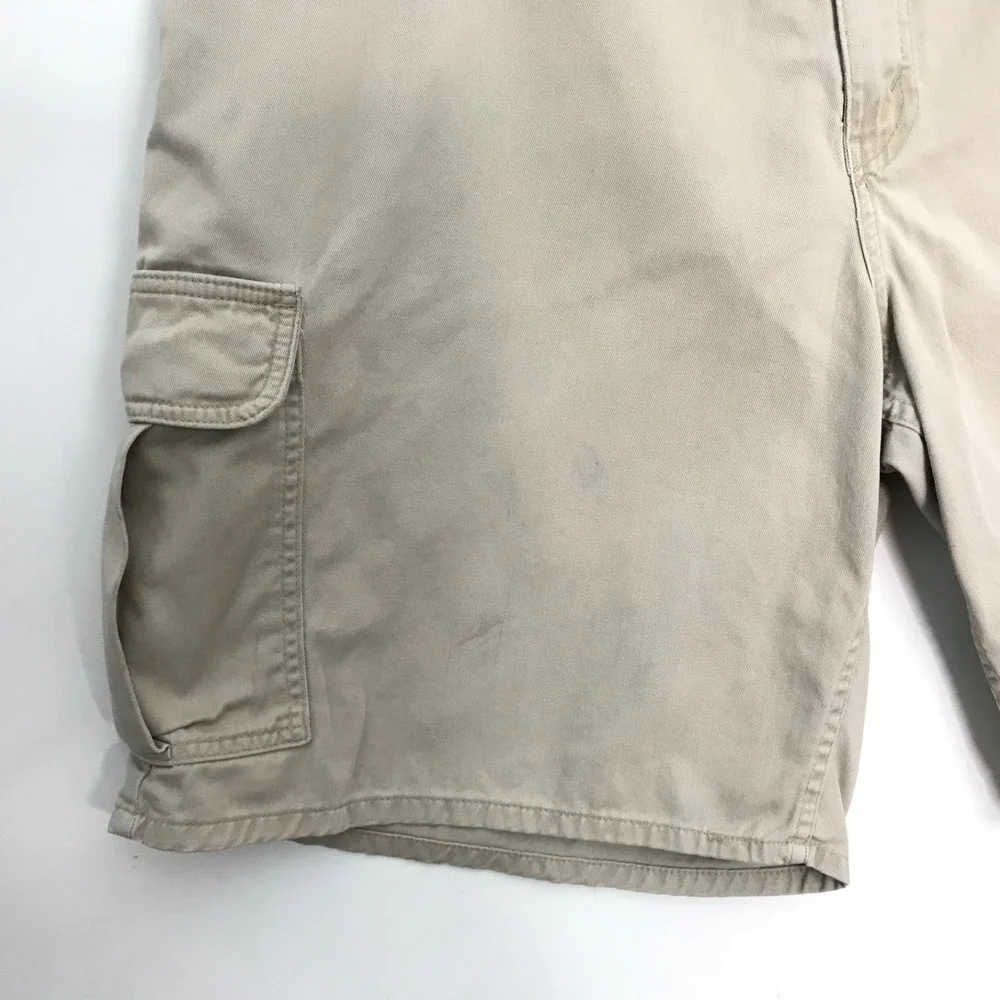 Vintage Levi's Silver Tab Cargo Shorts Men's 42 Khaki Y2K Grunge 90's Skater